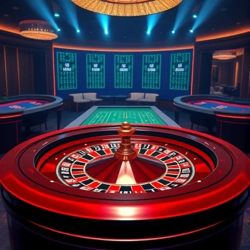 Bàn Baccarat và Roulette trực tiếp trong khu vực Live Casino i9bet41